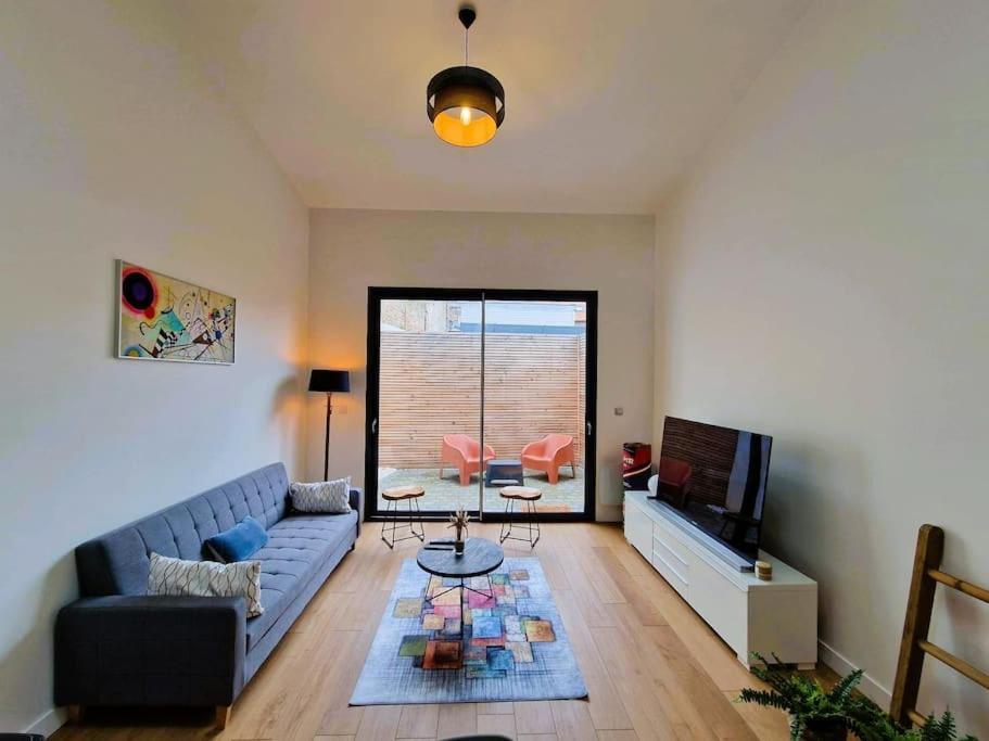 Le Bellay ¤ 2 Chambres ¤ Cour ¤10 Mins Centre¤ Amiens Eksteriør bilde